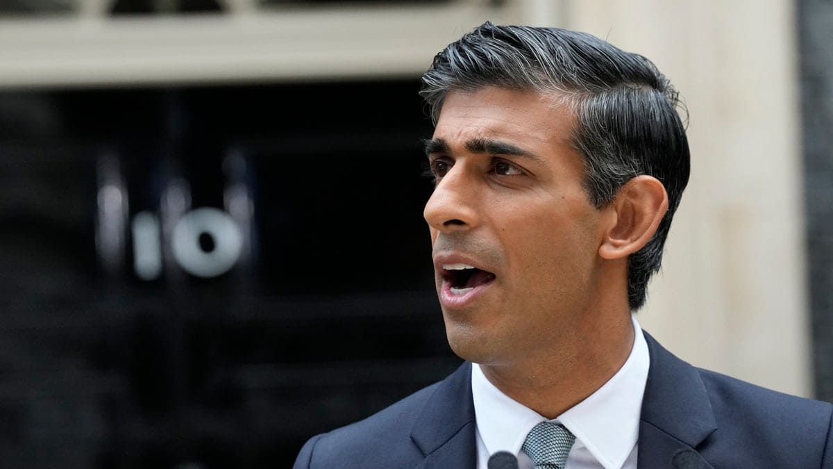 New UK Prime Minister Rishi Sunak acknowledges 'some mistakes were made' under Liz Truss